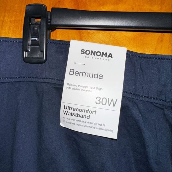 Women's plus size Sonoma lot of 2 pair Bermuda Shorts - size 30 NEW - Picture 3 of 8